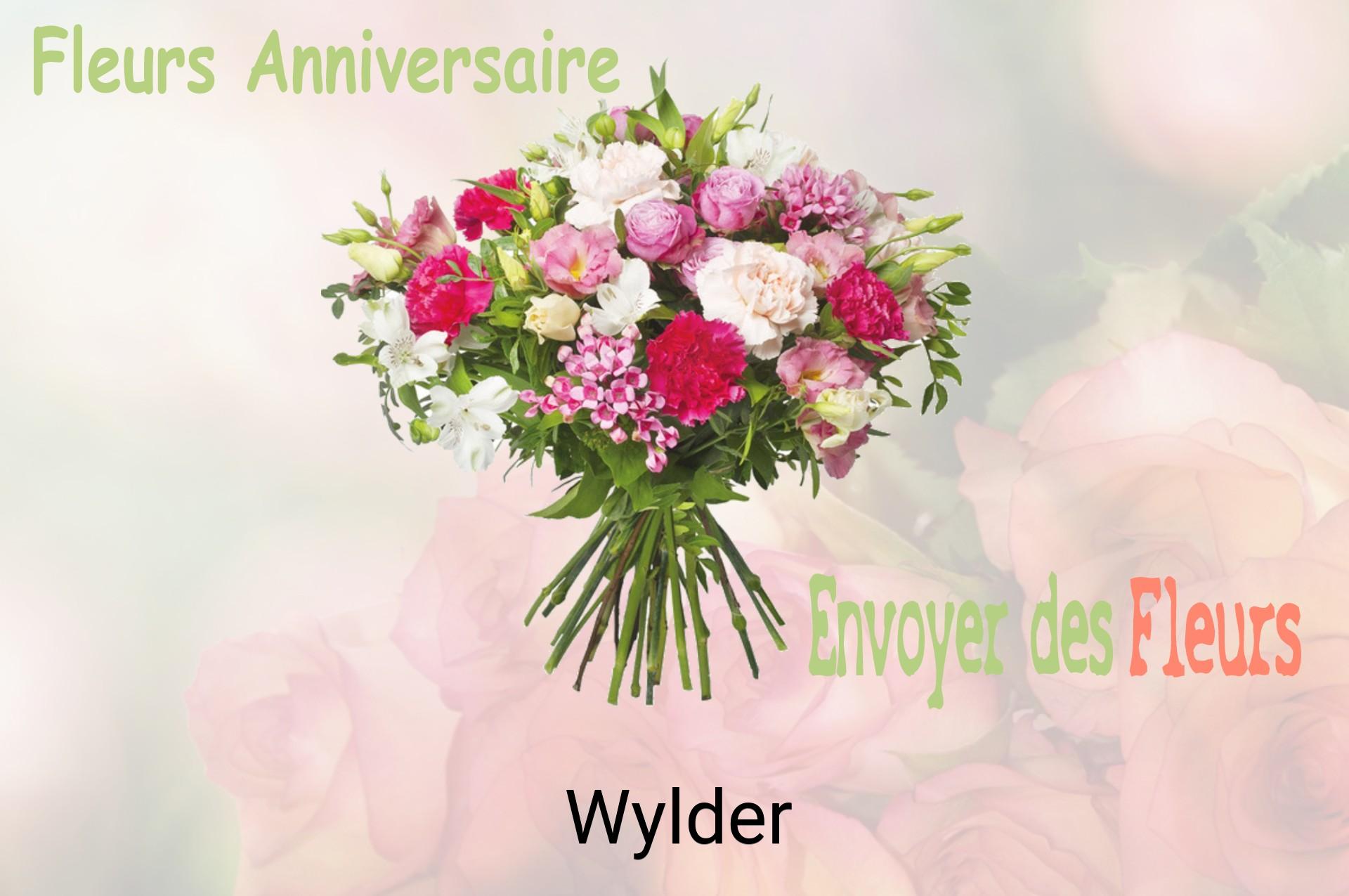 Bouquet de fleurs d’anniversaire livré à Wylder